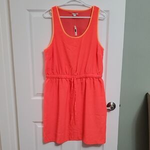 GAP Vibrant Neon/Coral Dress